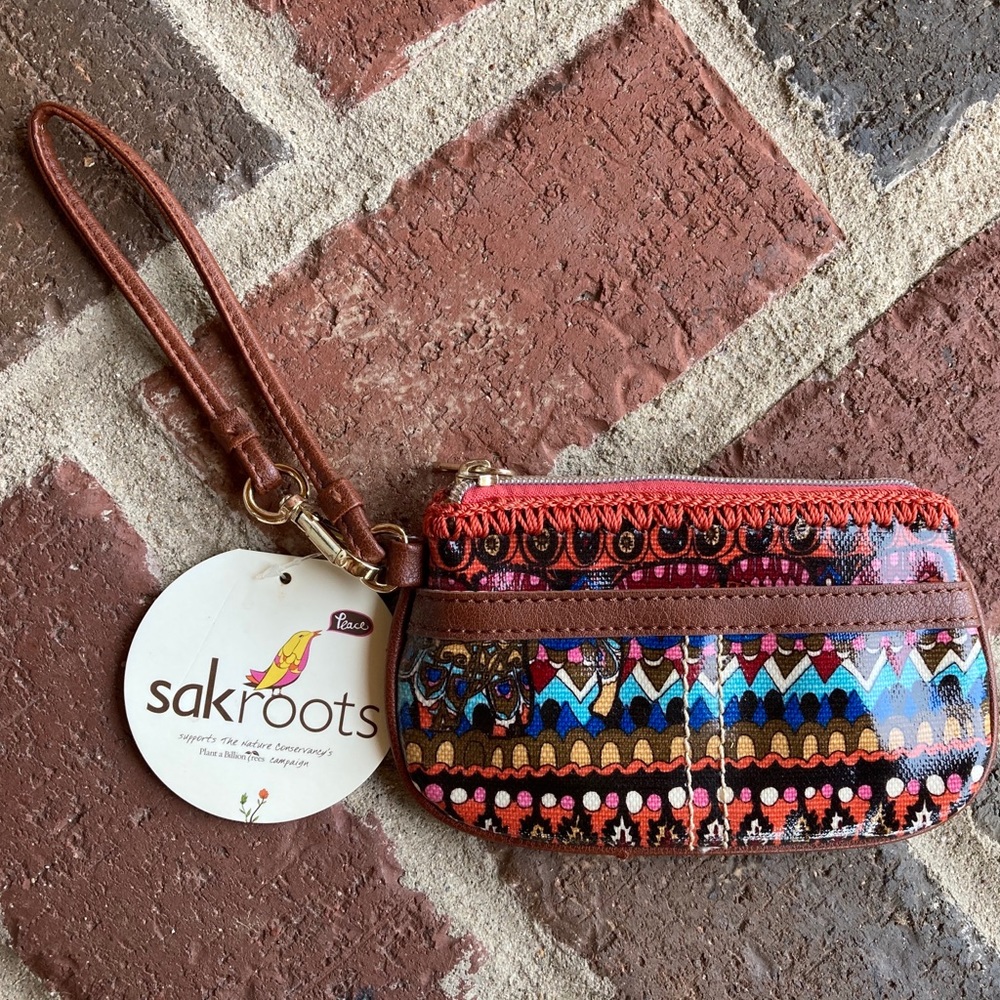 NWT Sakroots wristlet